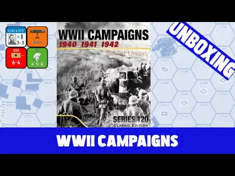 WWII Campaigns Unboxing