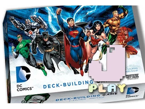 jPlay spielt DC Superhelden Deckbuilding Spiel