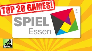 Top 20 Essen Spiel Games Preview (guess what #1 is!)