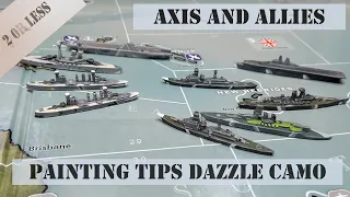 Axis and Allies Painting Tips Dazzle Camo
