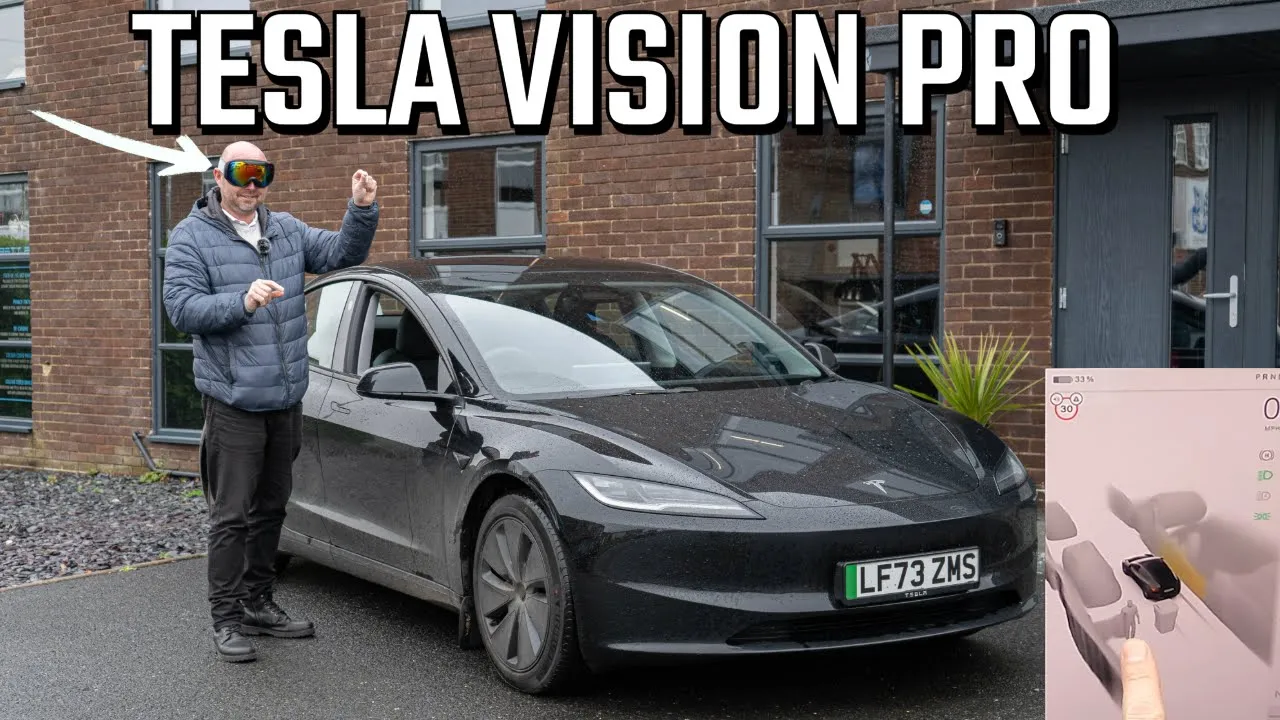 Tesla Vision Park Assist with HW4 on New 2024 Model 3 refresh Highland v hw3 v parking sensors