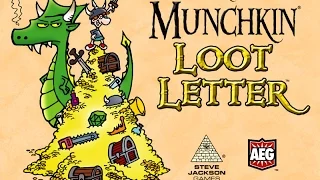 Dad v Daughter Play Throughs - Munchkin Loot Letter