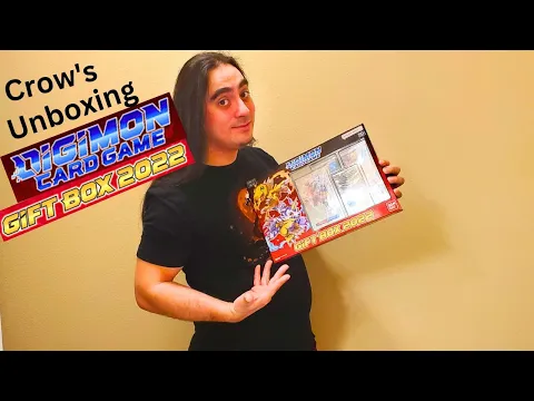 Crow's unboxing Four Digimon Gift box 2022