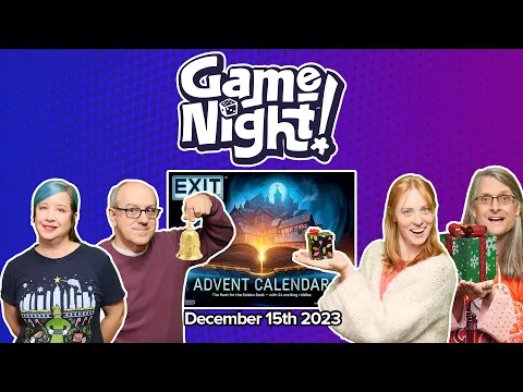 GameNight! 24 Days of Christmas - Exit: The Game Advent Calendar The Hunt for the Golden Book Day 15