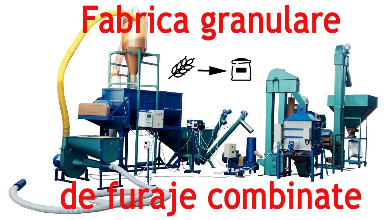 Moara de alimentare cu granule