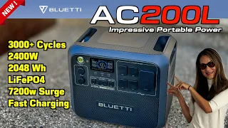 Bluetti AC200L Solar Generator // Power Anything You Want, Anywhere