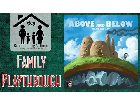 Above and Below Family Playthrough (Board Game Overview, Gameplay & Review/Final Thoughts)
