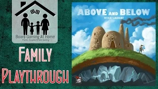 Above and Below Family Playthrough (Board Game Overview, Gameplay & Review/Final Thoughts)