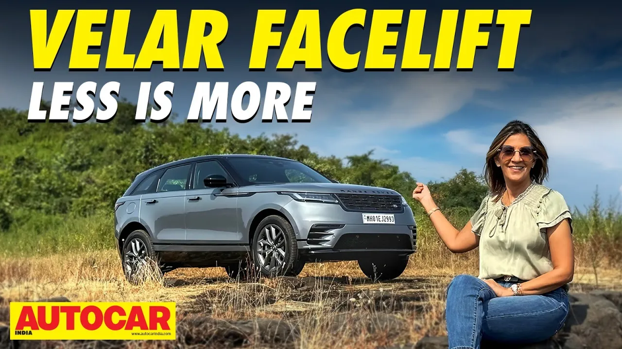 2024 Range Rover Velar review - Less is more | First Drive | @autocarindia1