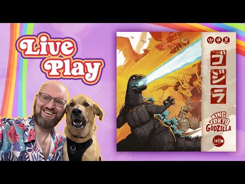 King of Tokyo Godzilla Board Game Teach and Playthrough