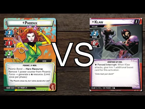 Phoenix vs. Klaw - Marvel Champions