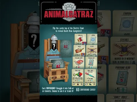 ANIMALCATRAZ - (English) The Board Game - Highlights and How to play