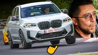 NO HALF SENDS in 710hp BMW X3M! // Nürburgring