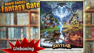 Hands Only - Unboxing | "Skytear" (2020) | Board Game - Brettspiel