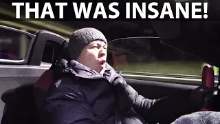 How efficient is MG Cyberster in -8°C with the roof open?