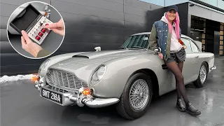 Testing Gadgets On A REAL James Bond Car | Aston Martin DB5 Continuation