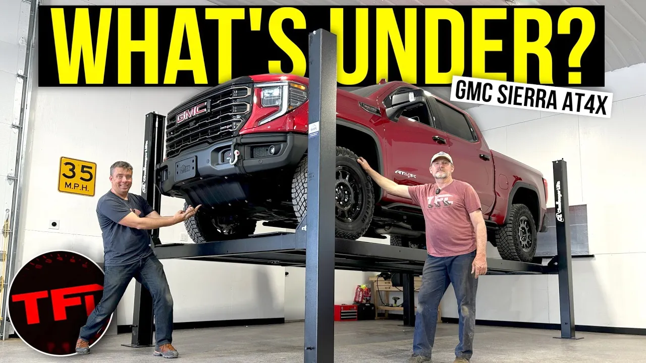 What's UNDERNEATH the New 2023 GMC Sierra AT4X AEV? Only One Way To Find Out!