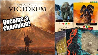 What is the board game Hoplomachus victorum about? - Gameplay overview