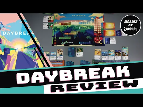 Daybreak - Board Game Review (Can a game about the environment be fun?)