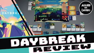 Daybreak - Board Game Review (Can a game about the environment be fun?)