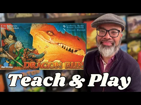 Push my luck or cry like a baby in Dragon Run?! The first game I ever played at a gaming meetup!