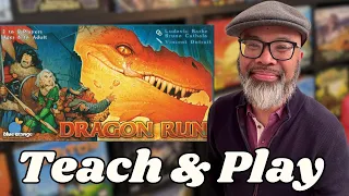 Push my luck or cry like a baby in Dragon Run?! The first game I ever played at a gaming meetup!