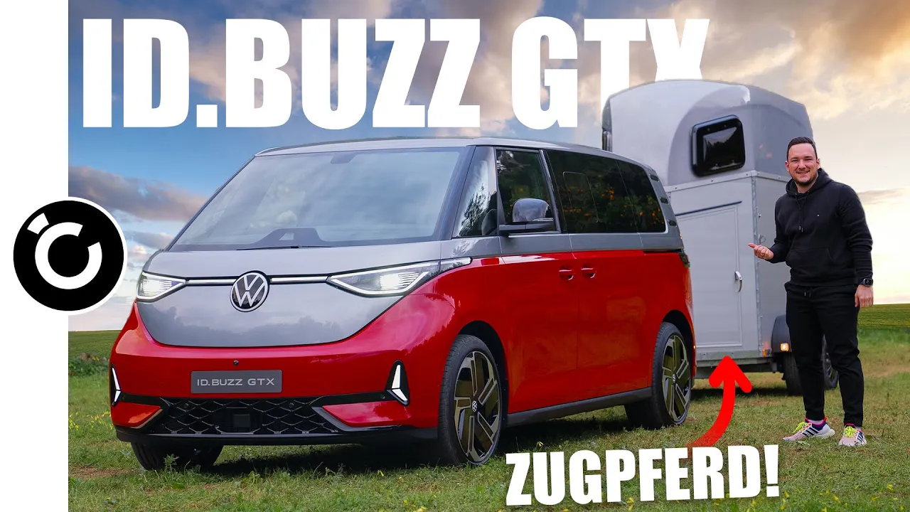 VW ID.BUZZ GTX - 340PS im Allrad Elektro Bulli in lang und kurz!