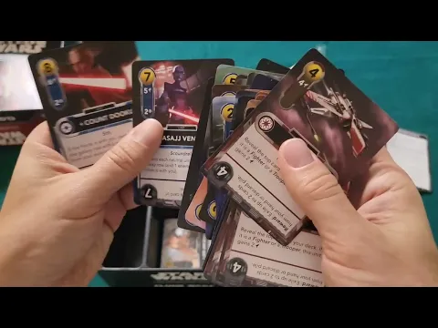 Star Wars: The Deck Building Game - Clone Wars edition - unboxing