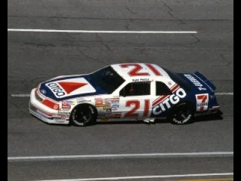 1987 NASCAR SEASON FINAL RACE 29 AT ATLANTA USING RED WHITE AND BLUE RACING