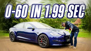 New 2023 TESLA Model S Plaid UK Review: Unnecessarily Fast?