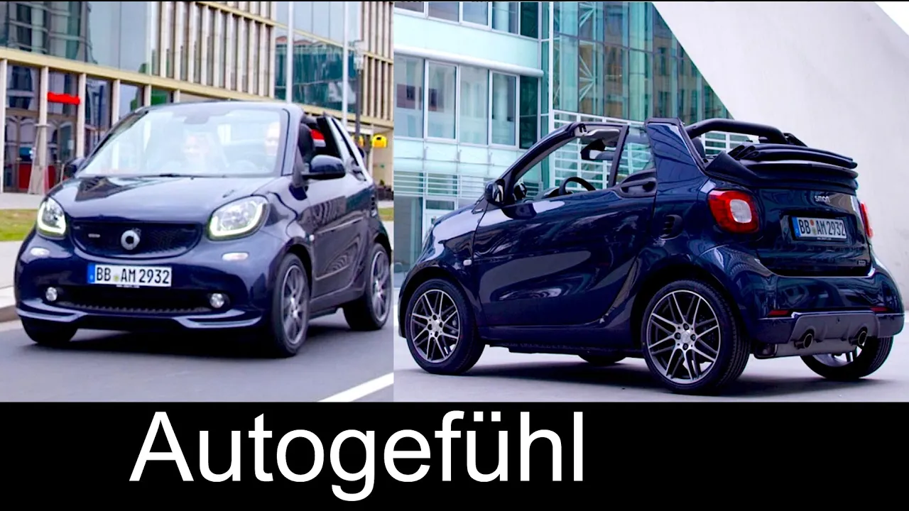 Smart fortwo Brabus Cabriolet preview Exterior/Interior convertible - Autogefühl