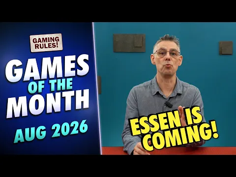Games of the Month VLOG - August 26