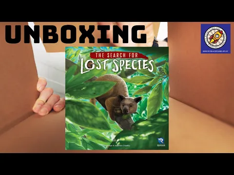 The Search for Lost Species Unboxing