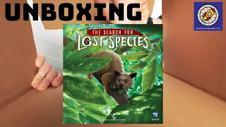 The Search for Lost Species Unboxing