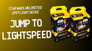 Star Wars Unlimited Jump To Lightspeed Spotlight Decks | Inside with João Ricardo Ep871