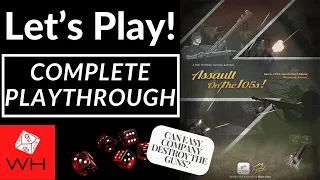 Let's Play! Assault on the 105s! | WW2 | Tactical | Solo