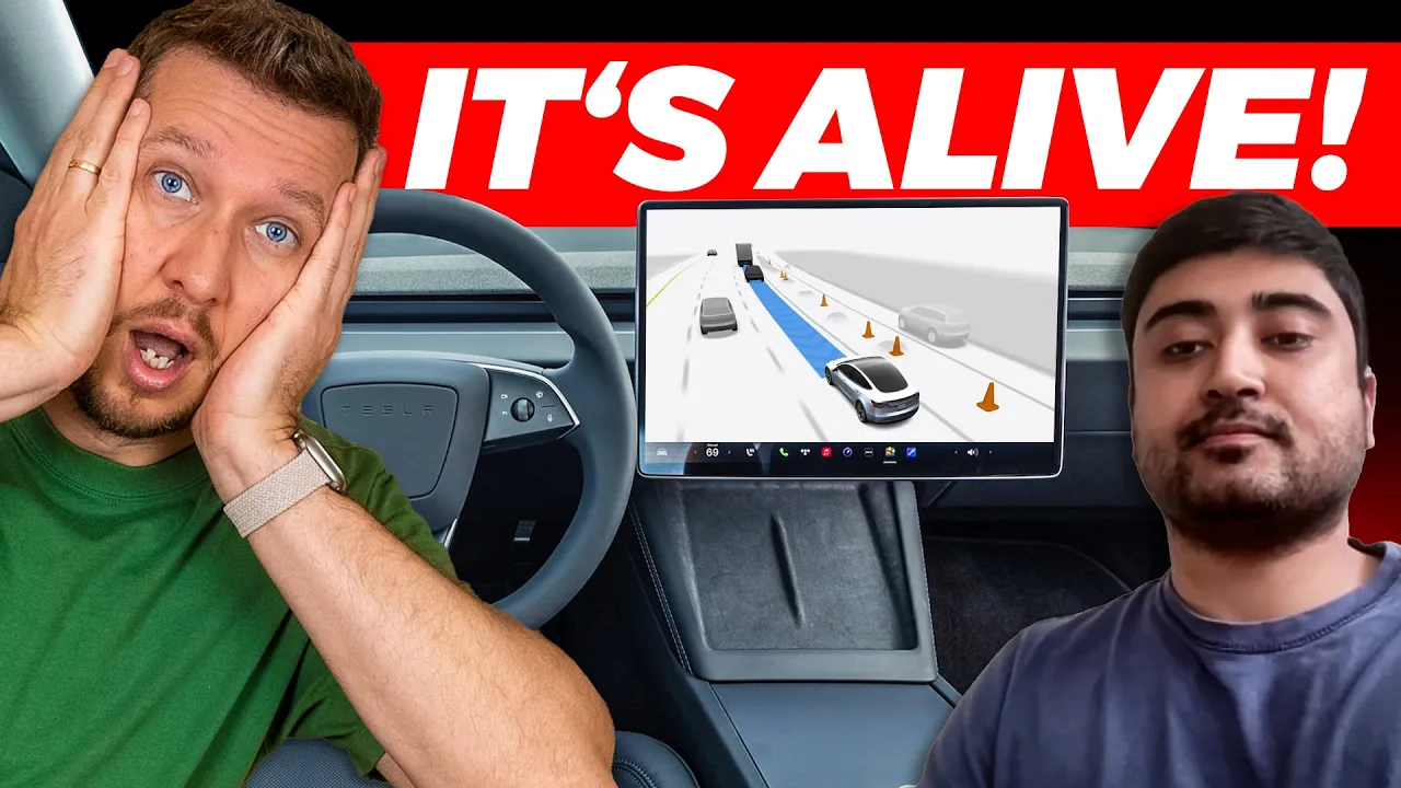 Tesla FSD 12.4.1 drives BETTER than humans! w/ Whole Mars Catalog