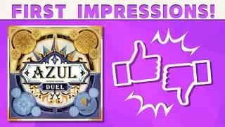 Azul: Duel - First Impression Review!