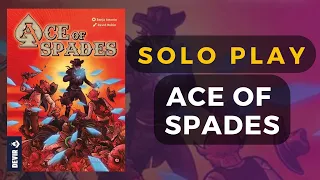 Ace of Spades Board Game Solo Gameplay | DaniCha