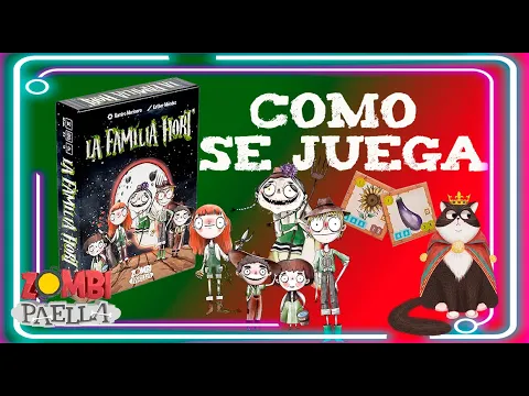 🧟♀️LA FAMILIA HORT🌾🐝🌹 ¿Cómo se juega? 🧟♂️ ZOMBIE PAELLA🥘