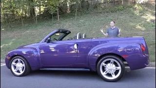 The Chevy SSR Was a Crazy $50,000 Retro Convertible Pickup Truck