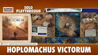 Hoplomachus Victorum - Solo Playthrough