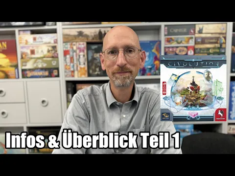 Stefan Feld und Civolution (Deep Print Games / Pegasus Spiele) Infos und Überblick Teil 1