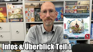 Stefan Feld und Civolution (Deep Print Games / Pegasus Spiele) Infos und Überblick Teil 1