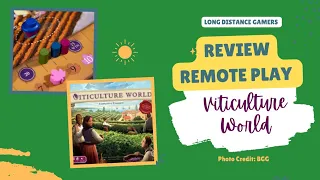 Viticulture World: Remote Play Review and Tutorial