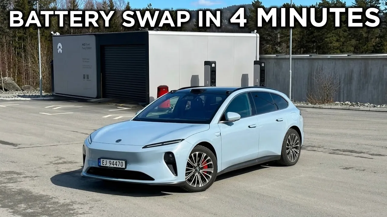 I Tried NIO's Battery Swap for the First Time!