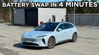 I Tried NIO's Battery Swap for the First Time!