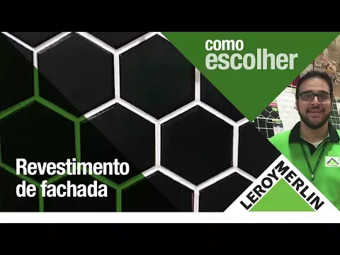 Revestimento para Fachada Verde Musgo 30x30cm Ceral