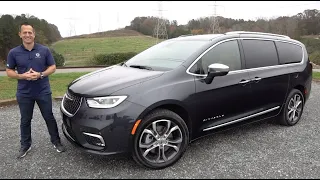 Is the NEW 2021 Chrysler Pacifica Pinnacle the LUXURY minivan to BUY?