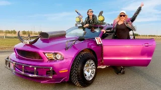 We Built a Custom Mustang with a Wrecking Ball